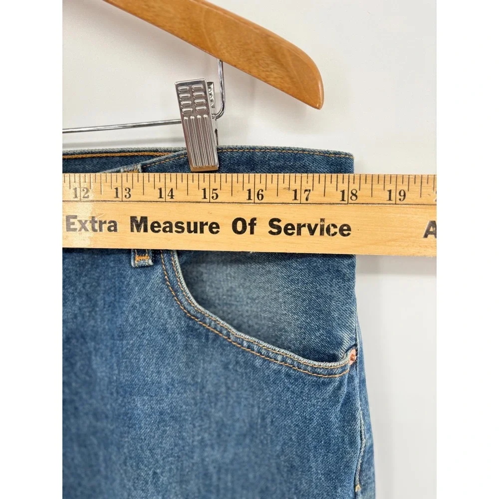 Vintage Levi's 501 Men's 38x30 Y2K  Era Jeans  Distressed Indigo Blue Faded